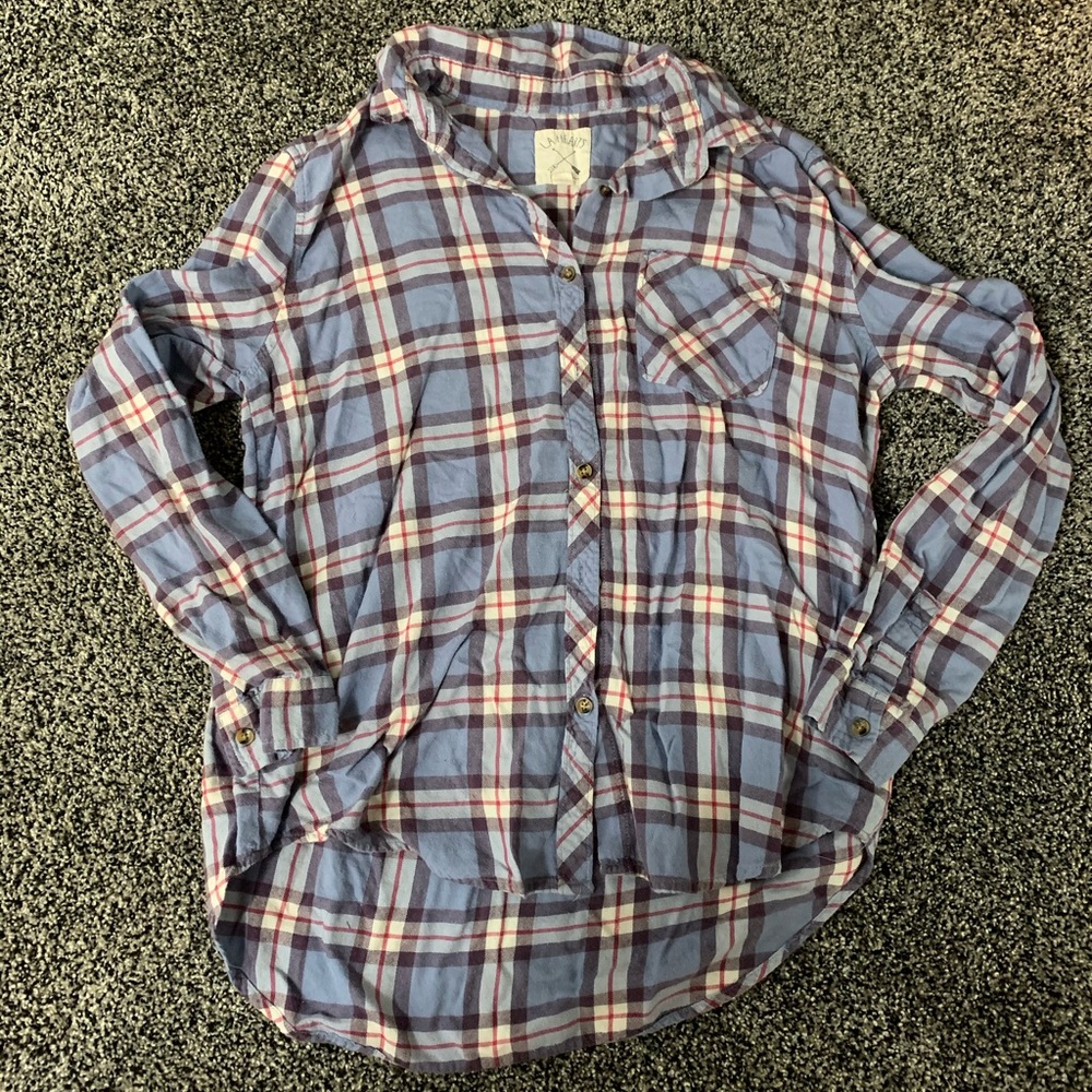 LA Hearts flannel